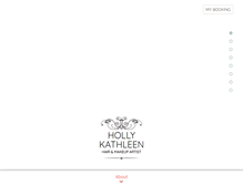 Tablet Screenshot of hollykathleen.com